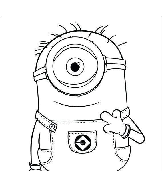 Free Minions Coloring Pages New Characters 1690 printable