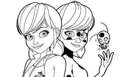 miraculous ladybug printable coloring pages images
