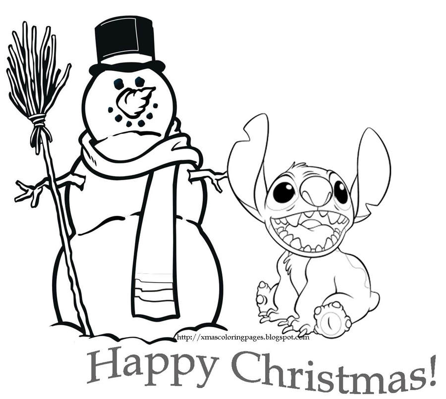 Printable Cute Christmas Coloring Pages Disney Pinterest
