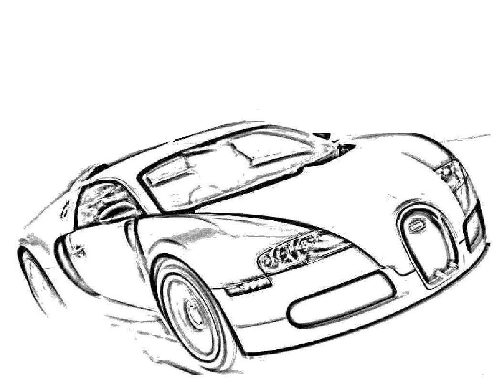 Bugatti Da Colorare