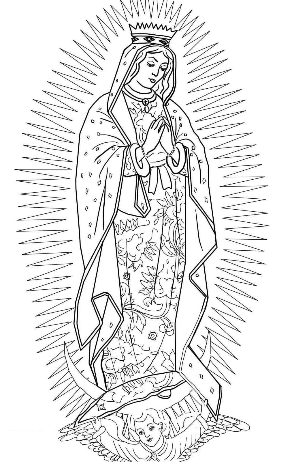 Our Lady Of Guadalupe Free Printables Our Lady Of Guadalupe Free Printables