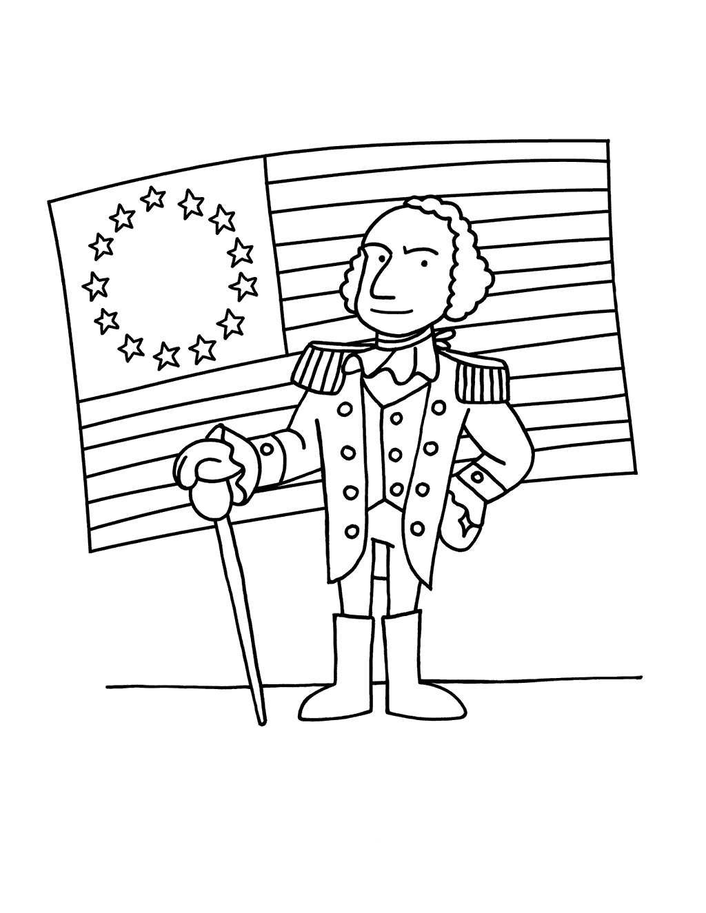 George Washington Coloring Pages Ing Spotlight Free George Washington Coloring Pages Ing Spotlight Free