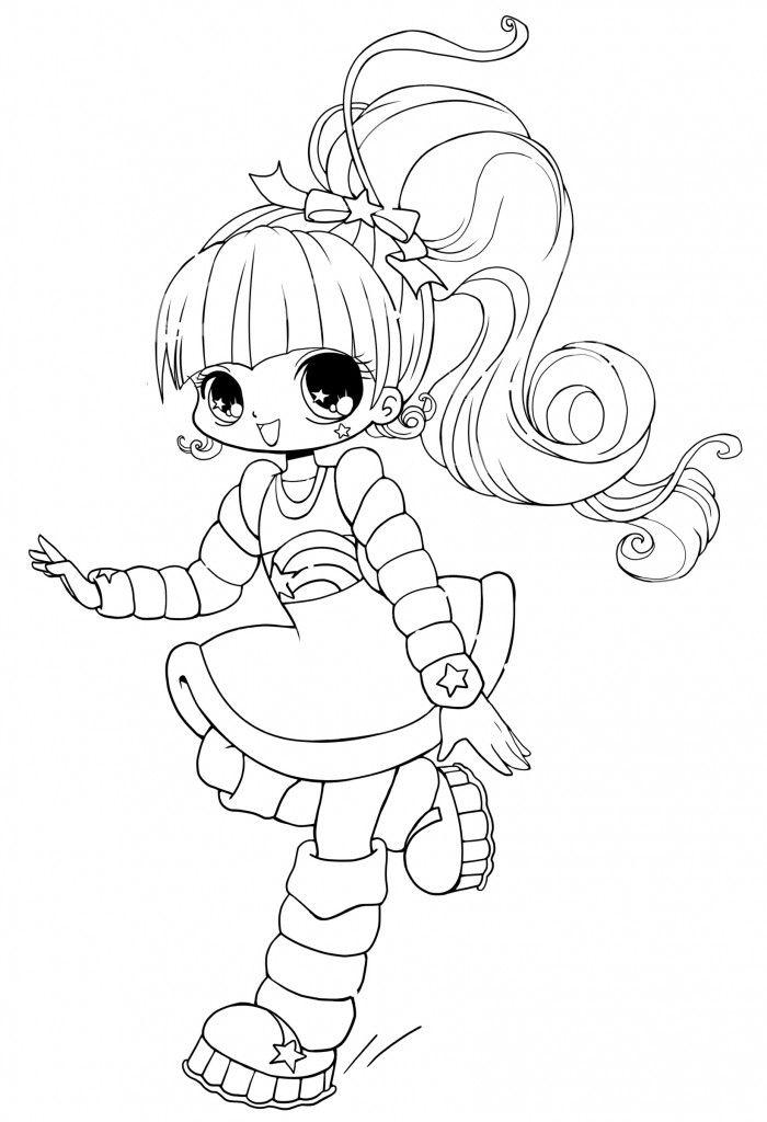 Gacha Life Coloring Pages Linear - Free Printable Coloring Pages