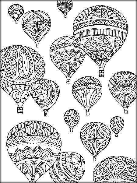 98 Top Coloring Pages Air Balloons Pictures 98 Top Coloring Pages Air Balloons Pictures