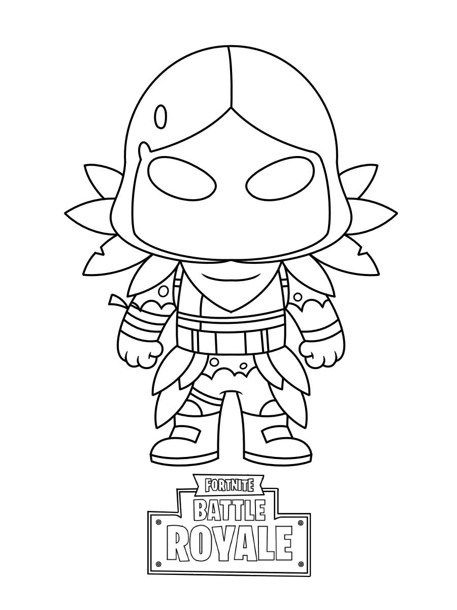 Printable Fortnite Skin Coloring Pages 70 Hand Drawing - Free Printable ...