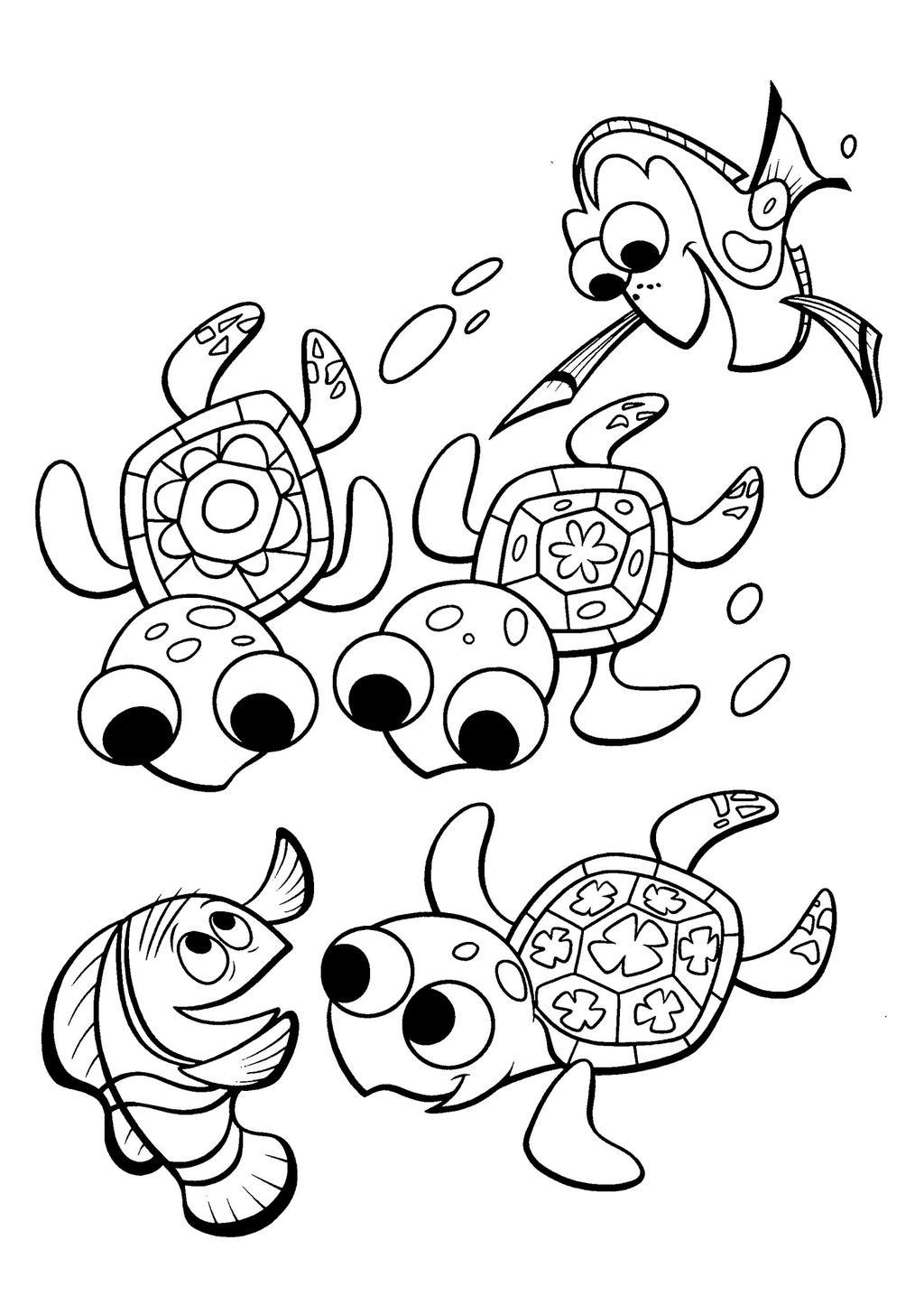 44 Top Disney Nemo Coloring Pages Free Pictures 44 Top Disney Nemo Coloring Pages Free Pictures