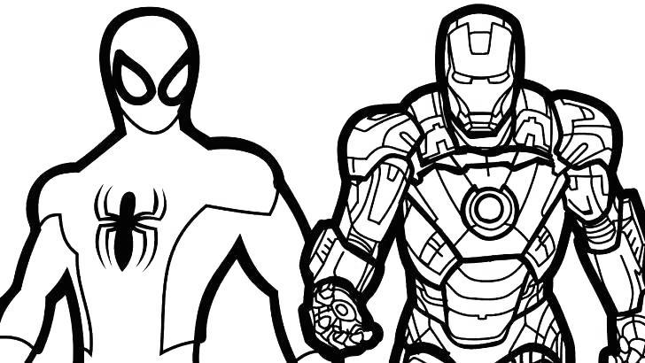 Iron Spider Coloring Pages Free Printable Coloring Pages