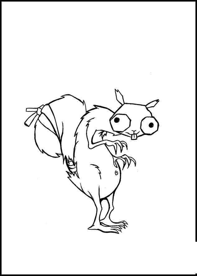 Free Over The Hedge Coloring Pages Linear printable