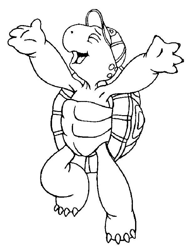 Free Over The Hedge Coloring Pages Turtle Verne printable
