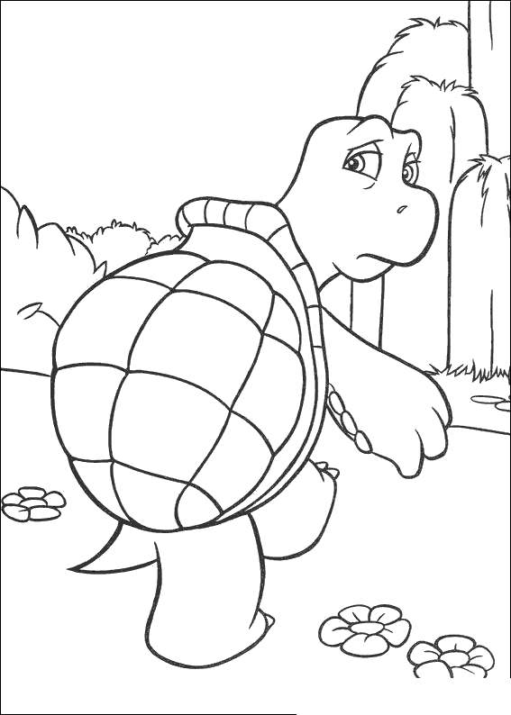Free Over The Hedge Coloring Pages Verne Outline printable