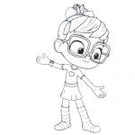 Abby Hatcher Coloring Pages Characters - Free Printable Coloring Pages
