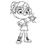 Abby Hatcher Coloring Pages Characters - Free Printable Coloring Pages