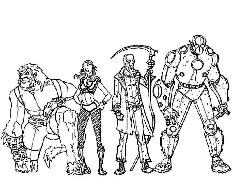 Free Wizard Of Oz Characters Coloring Pages Pictures printable