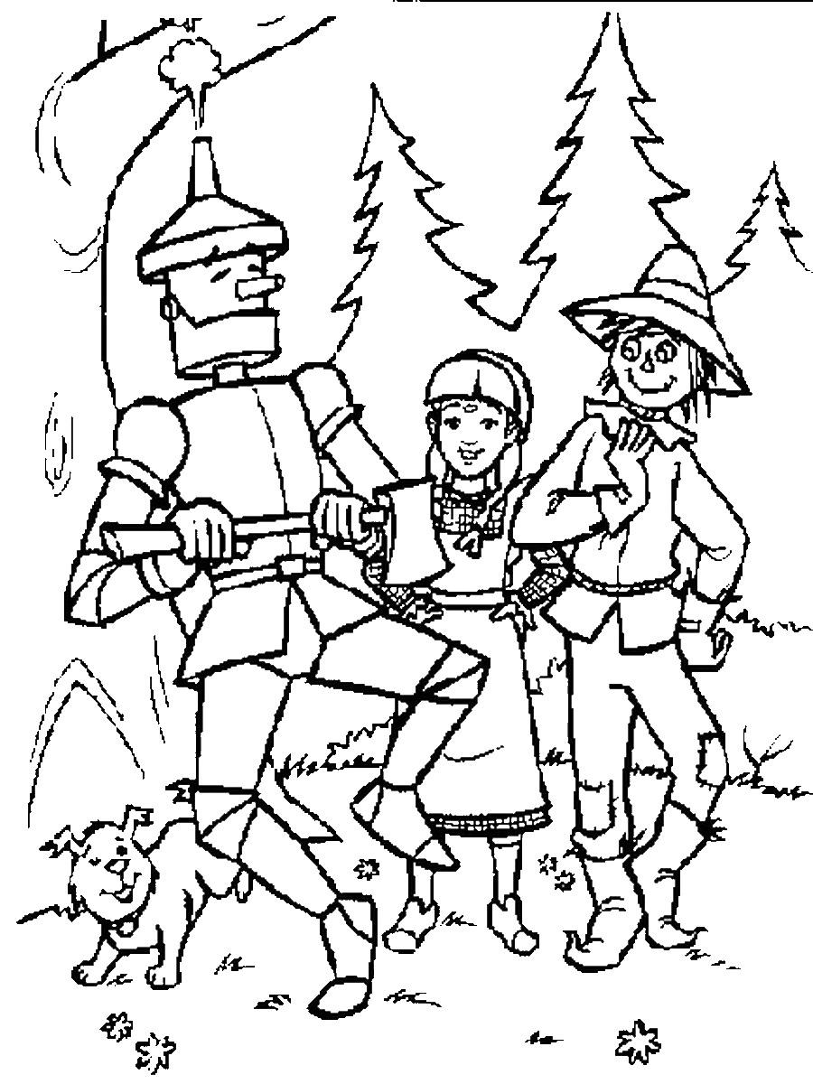 67 Wizard Of Oz Coloring Pages : Just Kids