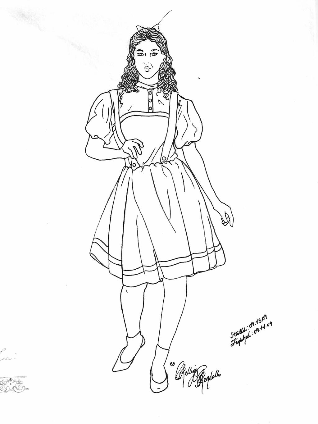 Free Wizard Of Oz Coloring Pages for Toddlers printable