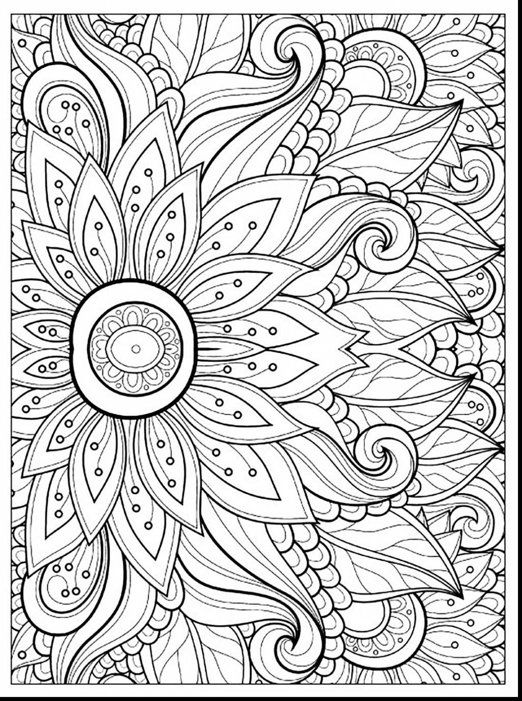 Free Mindfulness Coloring Pages Black And White printable