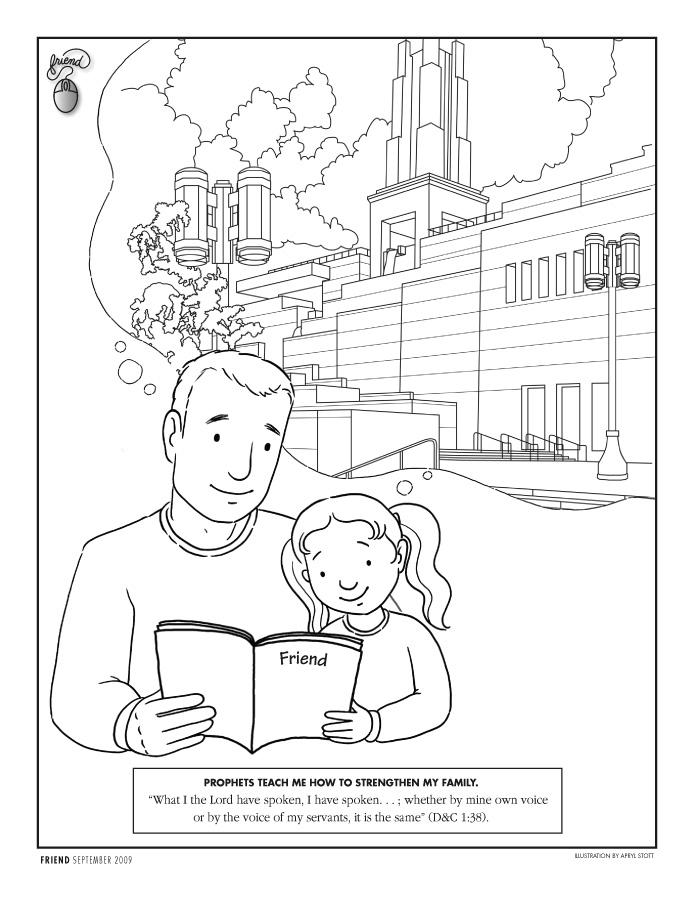 Free September Coloring Pages Reading Book printable