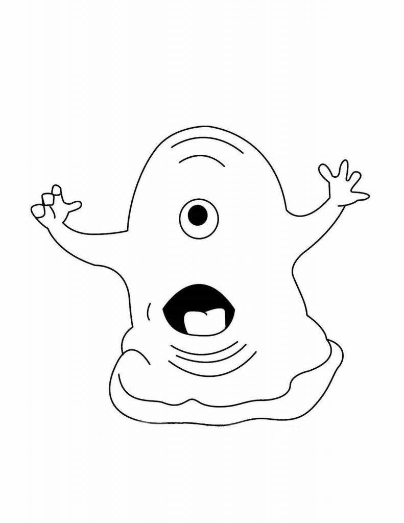 Free Alien Coloring Pages for Boys printable