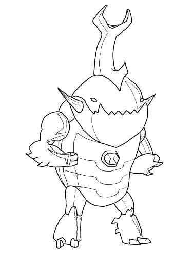 Free Bug Alien Coloring Pages printable