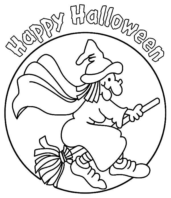 Free Halloween Witches Coloring Pages printable