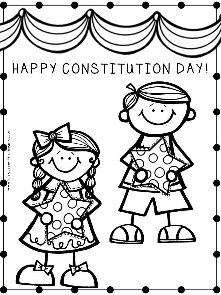 Happy Constitution Day Coloring Pages Free Printable Coloring Pages