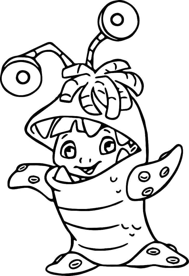 Free Im an Alien Coloring Pages printable