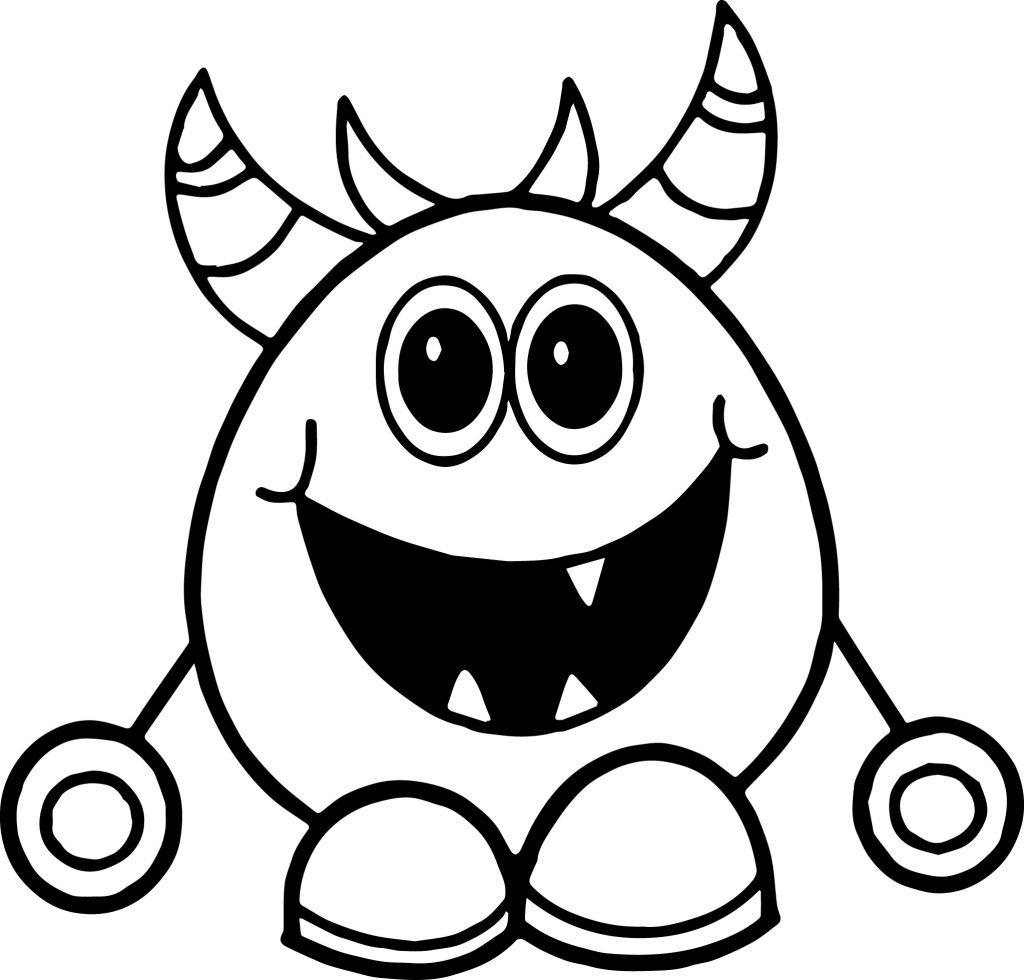 Free Little Alien Coloring Pages printable