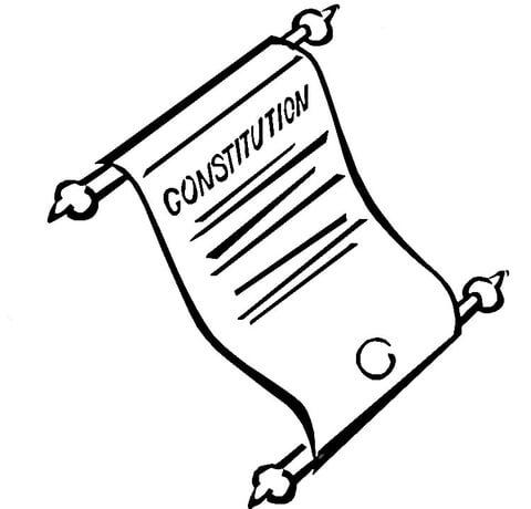 Free Paper of Constitution Coloring Pages printable