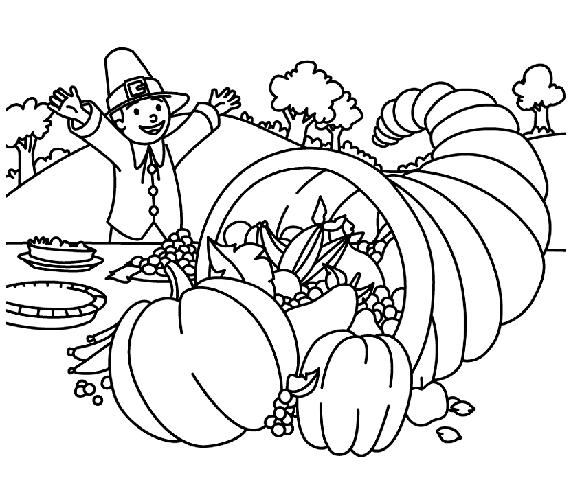 Free November Coloring Pages Fruits And Vegetables printable