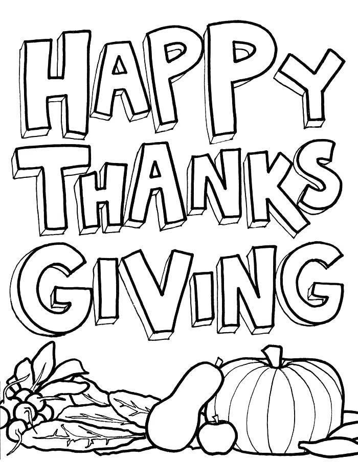 November Coloring Pages for Preschool - Free Printable Coloring Pages