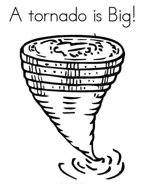 Printable Tornado Coloring Pages - Free Printable Coloring Pages