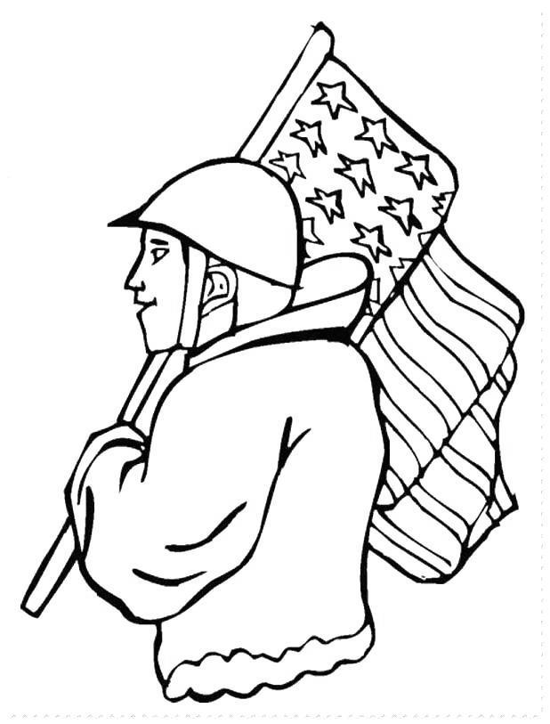 Free Veterans Day Coloring Pages US Army printable