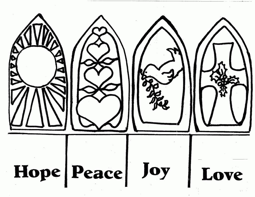 Christmas Advent Wreath Coloring Pages - Free Printable Coloring Pages