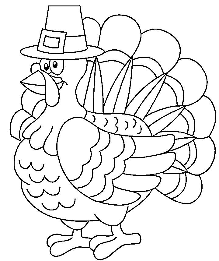 Free Free Turkey Coloring Book printable
