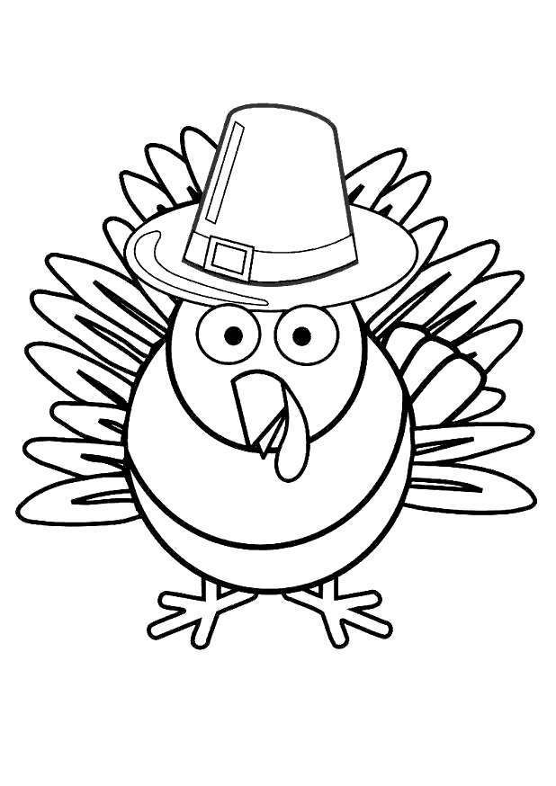 Free Free Turkey Coloring Pages Little Turkey printable