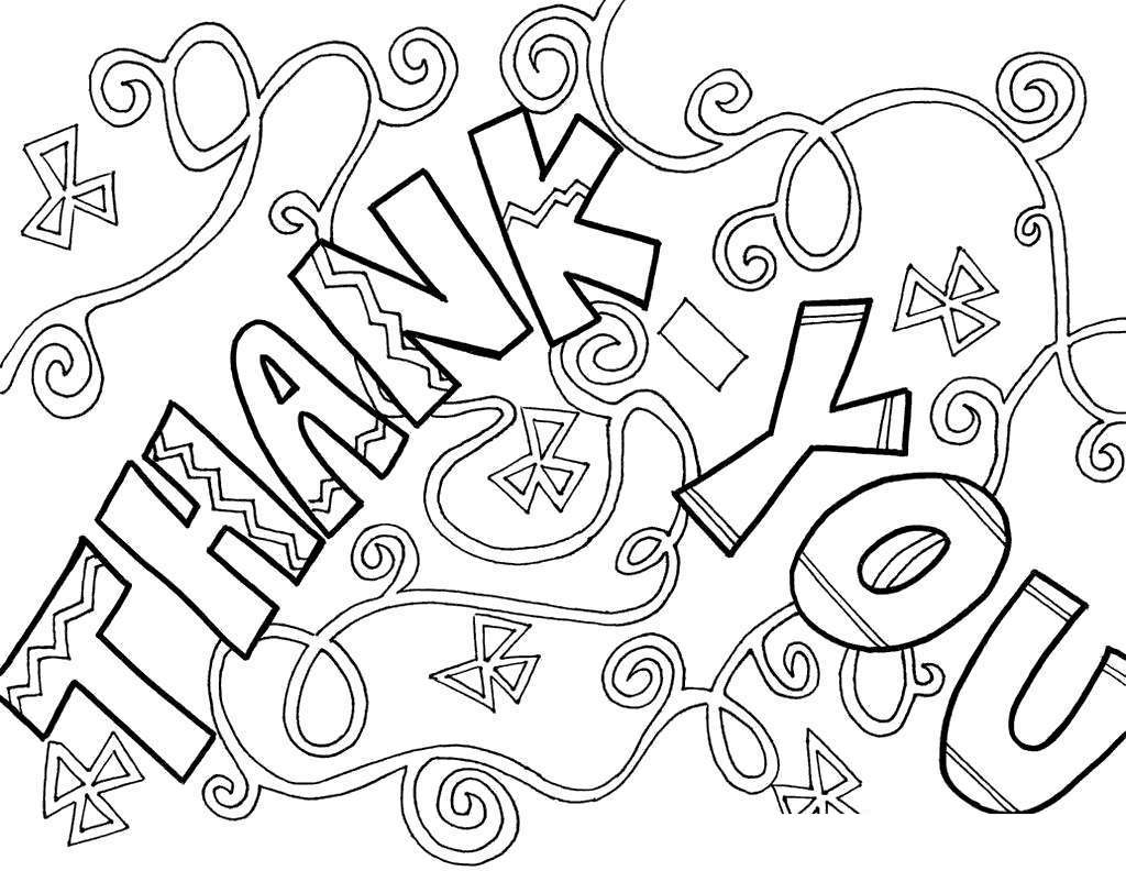 Free Thank You For Your Service Coloring Pages Greeting Card printable