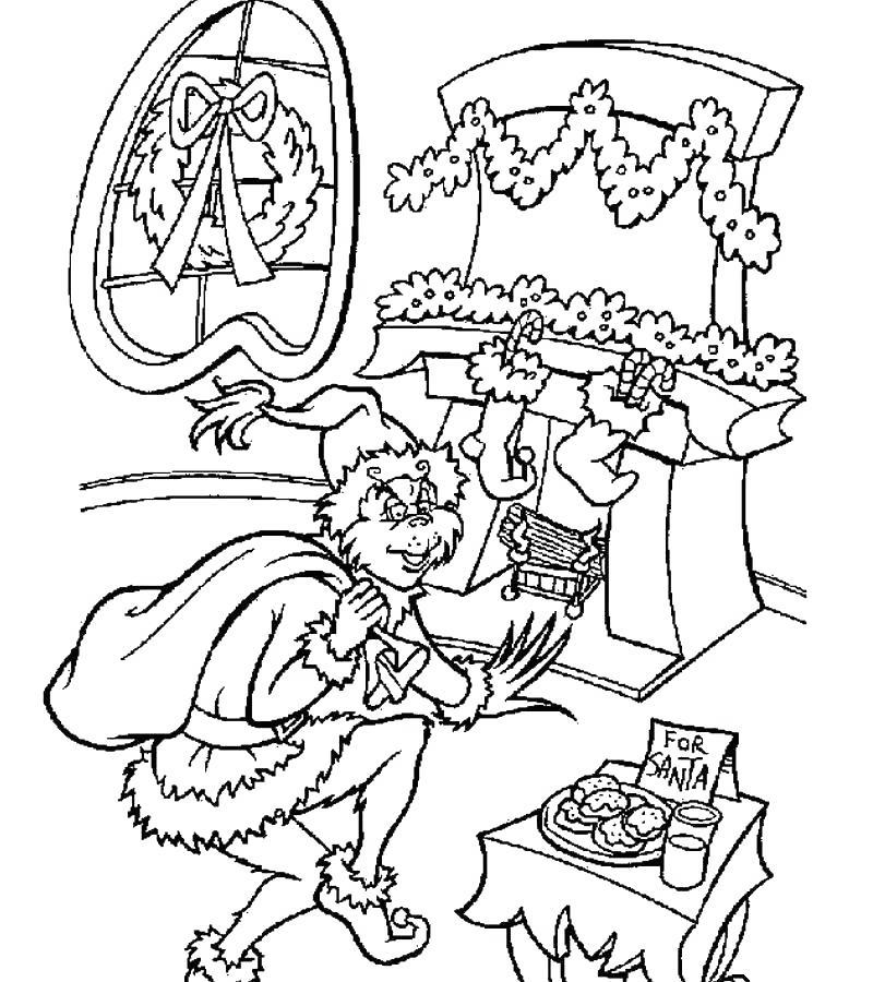 Free Dr Seuss Whoville Coloring Pages printable