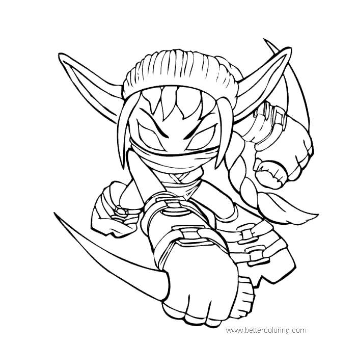 Free Elves Fighting Coloring Pages printable