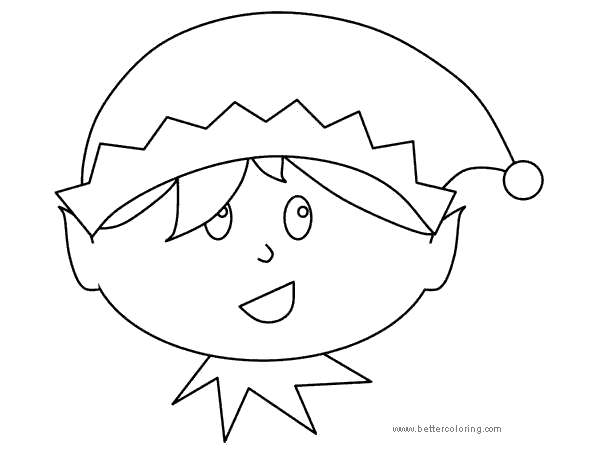 Free Evles Head Coloring Pages printable