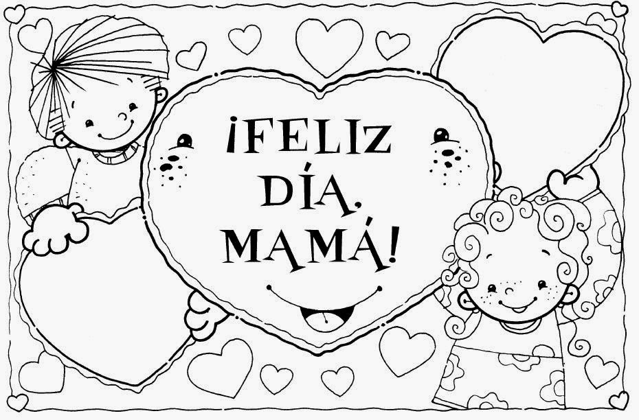 Free Feliz Navidad Ifeliz Dia Mama Coloring Pages printable