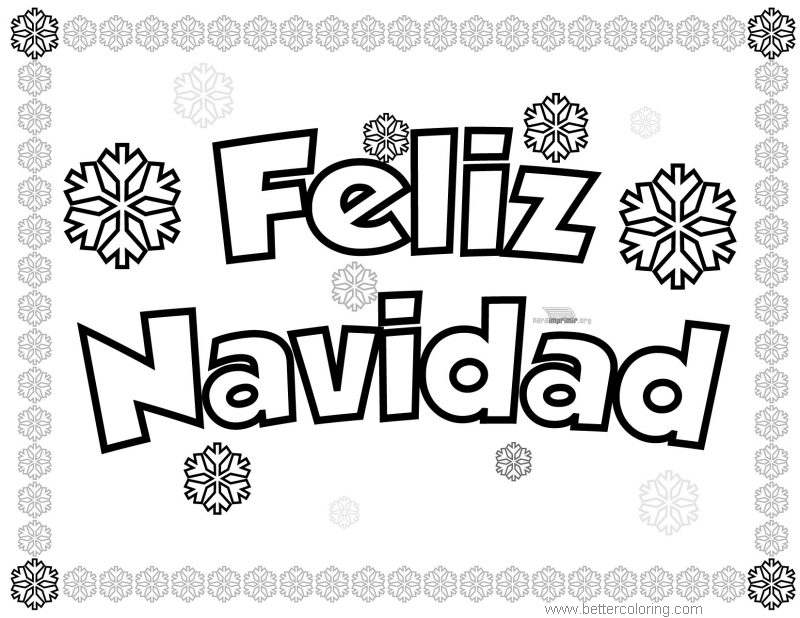 Free Feliz Navidad Coloring Pages Free Printable Coloring Pages Free Feliz Navidad Coloring Pages Free Printable Coloring Pages