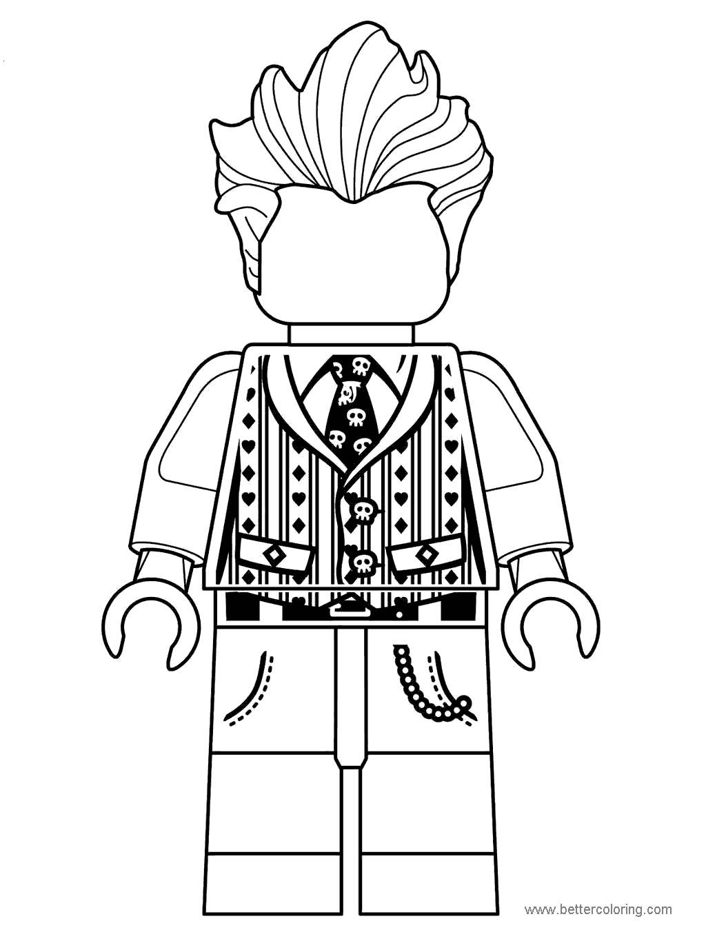 Lego Movie Character Coloring Pages - Free Printable Coloring Pages