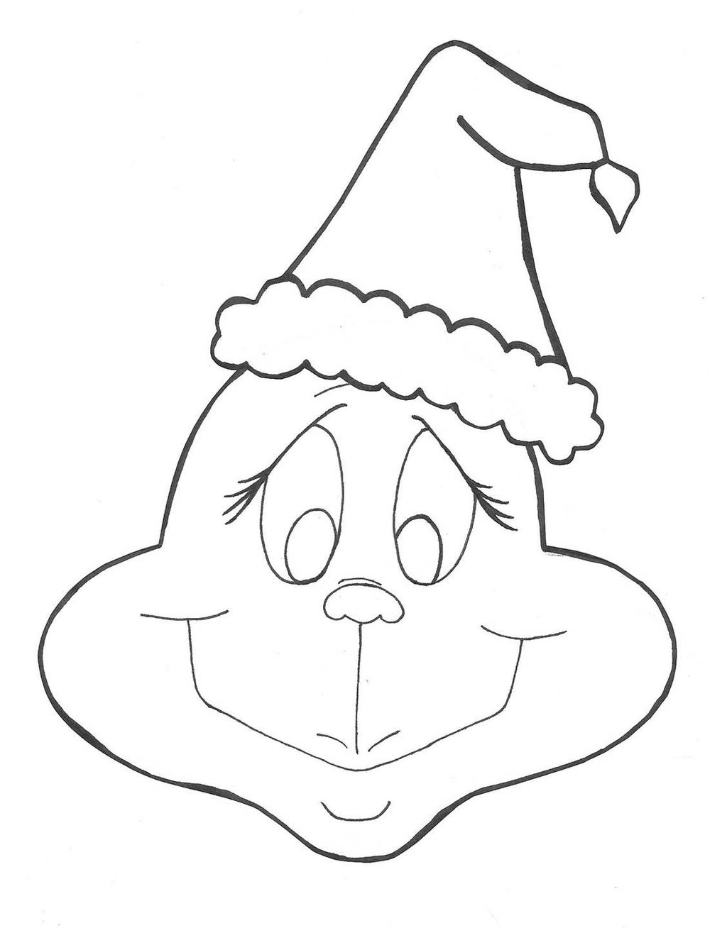 Free Sad Grinch in Whoville Coloring Pages printable