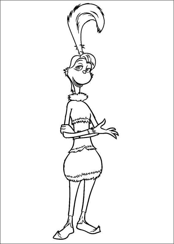 Free Sally O Malley from Whoville Coloring Pages printable