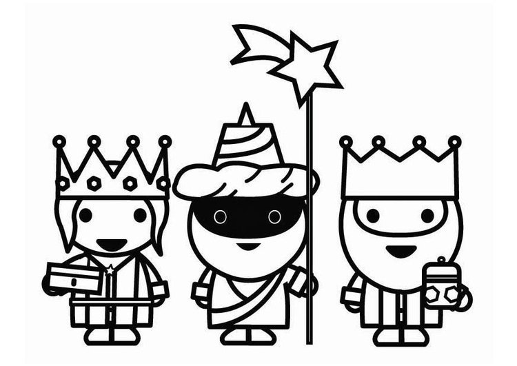 Free Cute Epiphany Coloring Pages printable