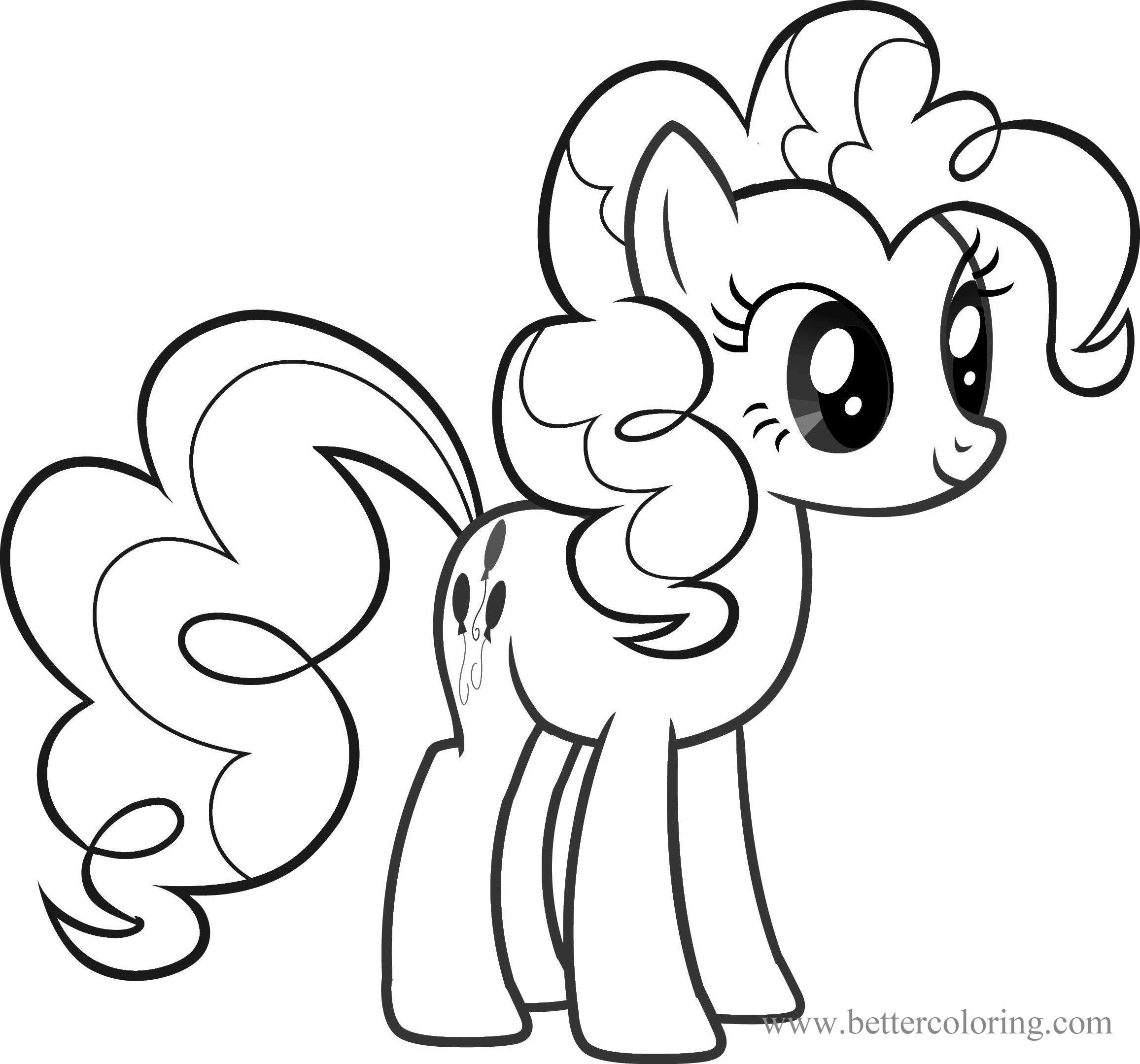 Draw So Cute MLP Coloring Pages Free Printable Coloring Pages