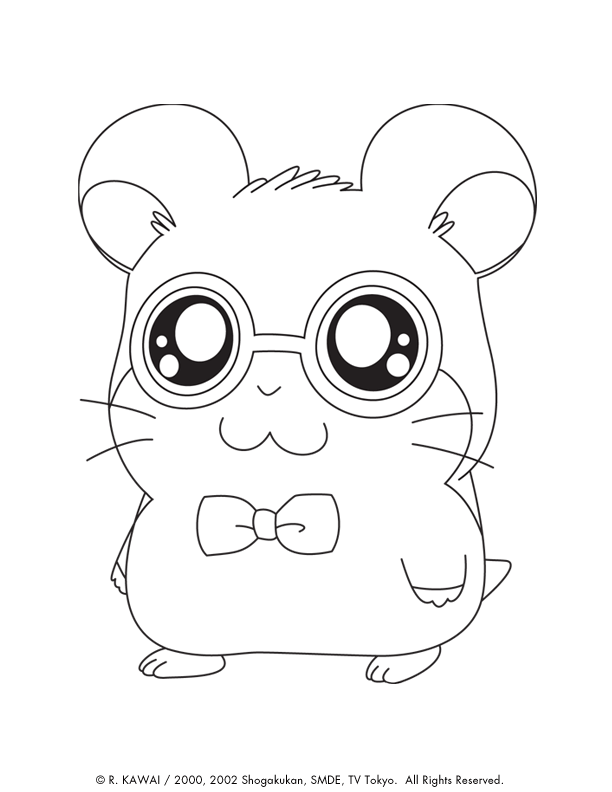 Free Draw So Cute Mouse Coloring Pages printable